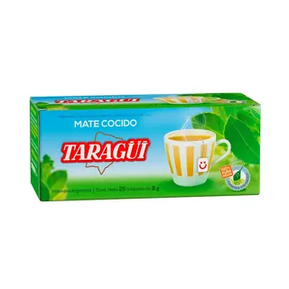 Mate Cocido Taragüi 25 Saquitos