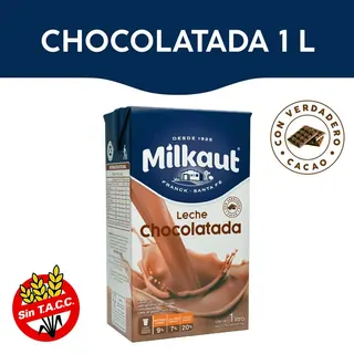 Leche Chocolatada Milkaut 1 L