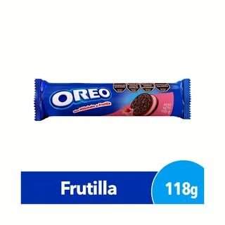 Galletitas Oreo Rellenas con Crema de Frutilla 118 g