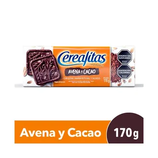 Galletitas Cerealitas Avena y Cacao 170 g