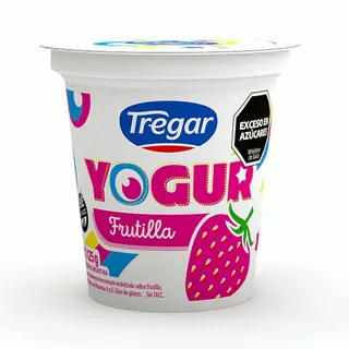 Yogur Tregar Entero Frutilla 125 g