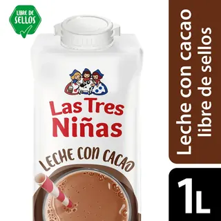 Leche Chocolatada Las Tres Niñas 1 L