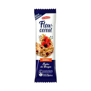 Barra de Cereal Flow Frutos del Bosque 21 g