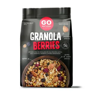 Granola Go Natural Berries 290 g