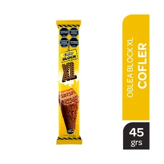 Cofler Block Maní con Chocolate XL 45 g