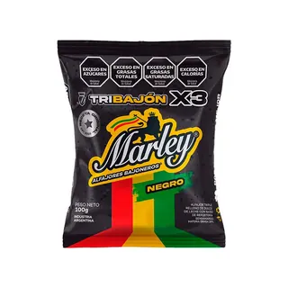 Alfajor Marley Triple Negro Bajón 100 g