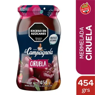 Mermelada La Campagnola Ciruela 454 g