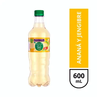 Agua Saborizada Aquarius Ananá y Jengibre 600 ml