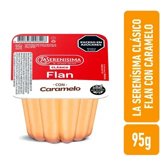 Flan La Serenísima Clásico Vainilla 95 g