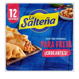 Tapa de Empanada La Salteña para Freír 12 unidades