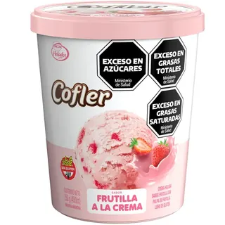 Helado Cofler Frutilla a la Crema Pote 250 g