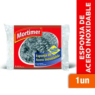 Esponja de Acero Inoxidable Mortimer 1 u