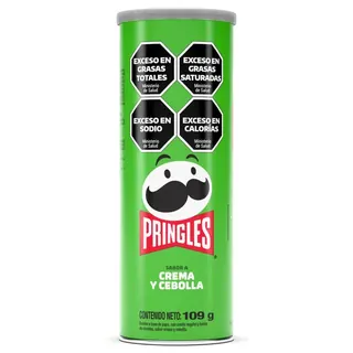 Papas Fritas Pringles Crema y Cebolla 109 g