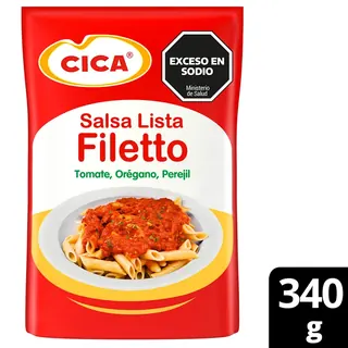 Salsa de Tomate Cica Filetto 340 g