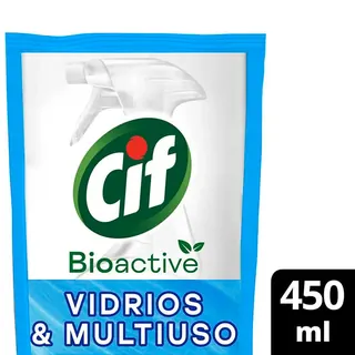 Limpiavidrios Cif Bioactive Doypack 450 ml