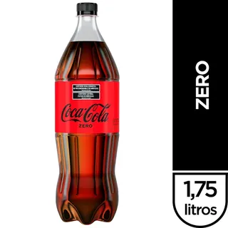 Gaseosa Coca-Cola Zero Sin Azúcar 1,75 L
