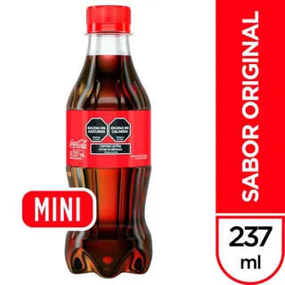 Gaseosa Coca-Cola Sabor Original Mini Pet 237 ml