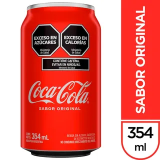 Gaseosa Coca-Cola Sabor Original Lata 354 ml