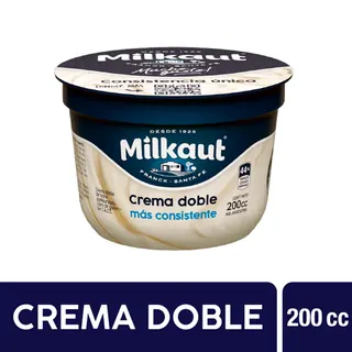 Crema de Leche Milkaut en Pote 200 cc