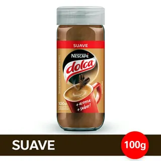 Café Instantáneo Nescafé Dolca Suave Frasco 100 g