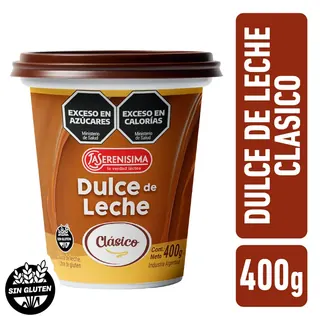 Dulce de Leche La Serenísima Clásico 400 g