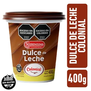 Dulce de Leche La Serenísima Colonial 400 g