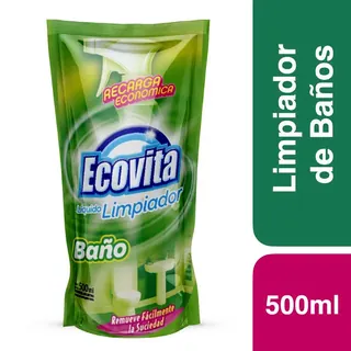 Limpiador de Baño Ecovita Repuesto 500 ml
