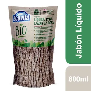 Detergente Líquido Ecovita Bio Doypack 800 ml