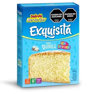 Bizcochuelo Exquisita de Vainilla 540 g