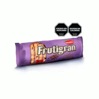 Galletitas Granix Frutigran Avena y Chips de Chocolate 255 g