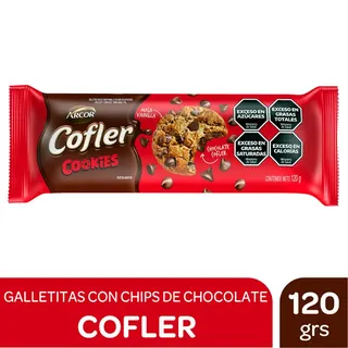 Galletitas Cofler con Chips de Chocolate 120 g