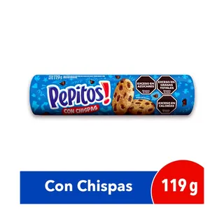 Galletitas Pepitos con Chips de Chocolate 119 g