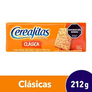 Galletitas Crackers Cerealitas Clásicas 212 g
