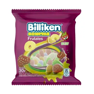 Gomitas Billiken Frutales 30 g