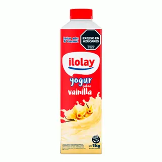 Yogur Ilolay Entero Vainilla 1 kg