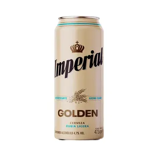 Cerveza Imperial Golden Ligera Lata 473 ml
