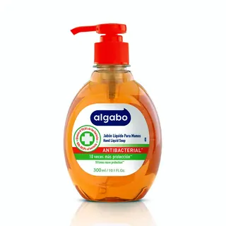 Jabón Líquido Antibacterial Algabo 300 ml