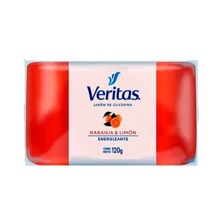 Jabón de Glicerina Véritas Naranja y Limón 120 g