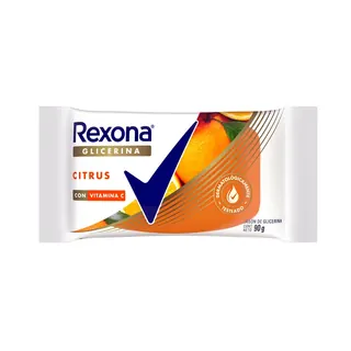 Jabón de Tocador de Glicerina Rexona Citrus 90 g
