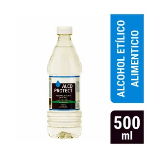 Alcohol Etílico 96° Alco Protect 500 cc