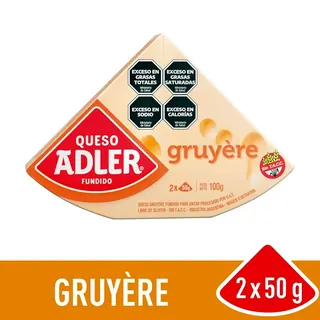 Queso Adler Gruyere Triangulo 100 g