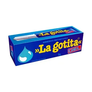 Adhesivo Instantáneo La Gotita Gel 3 g