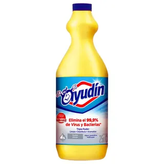 Lavandina Ayudín Triple Poder Pureza Glaciar 1 L