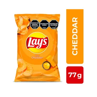 Papas Fritas Lay's Cheddar 77 g