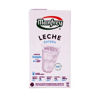 Leche Entera Manfrey 1 L