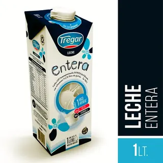 Leche Entera Tregar 1 L