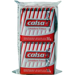 Levadura Fresca Prensada Calsa 2 x 50 g
