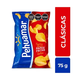 Papas Fritas Pehuamar Lisas 75 g