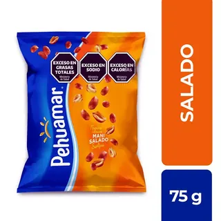 Maní con Piel Salado Pehuamar 75 g