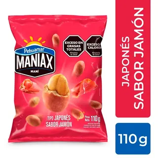 Maní Japonés Pehuamar Jamón 110 g
